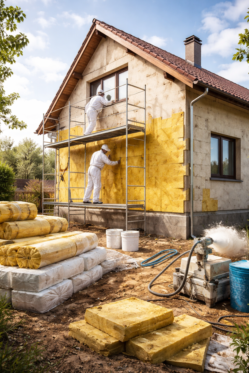 Профессиональное утепление домов в Кингисеппе — тепло, надежность, экономия